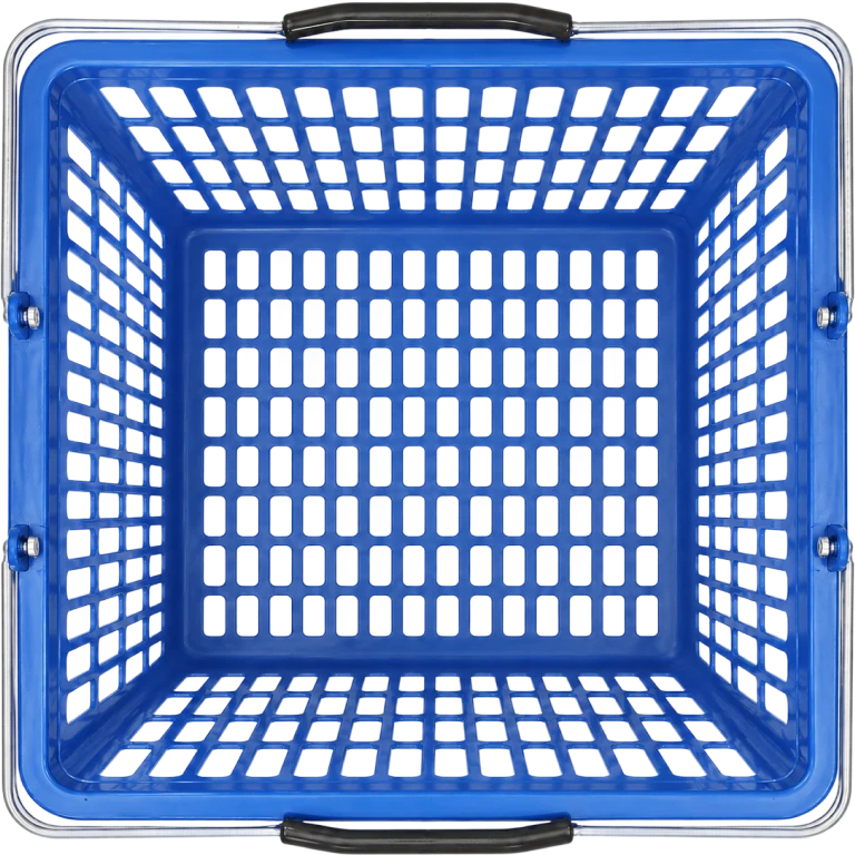 Blue Basket, seen from above