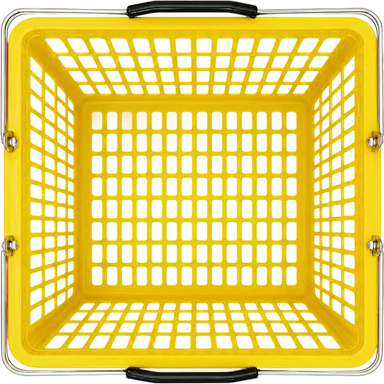 Yellow Basket, seen from above
