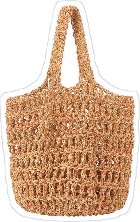 Woven tote bag